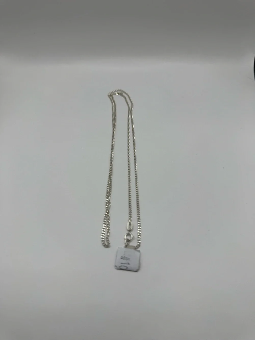 S925 silver cuban chain 1.5mm
